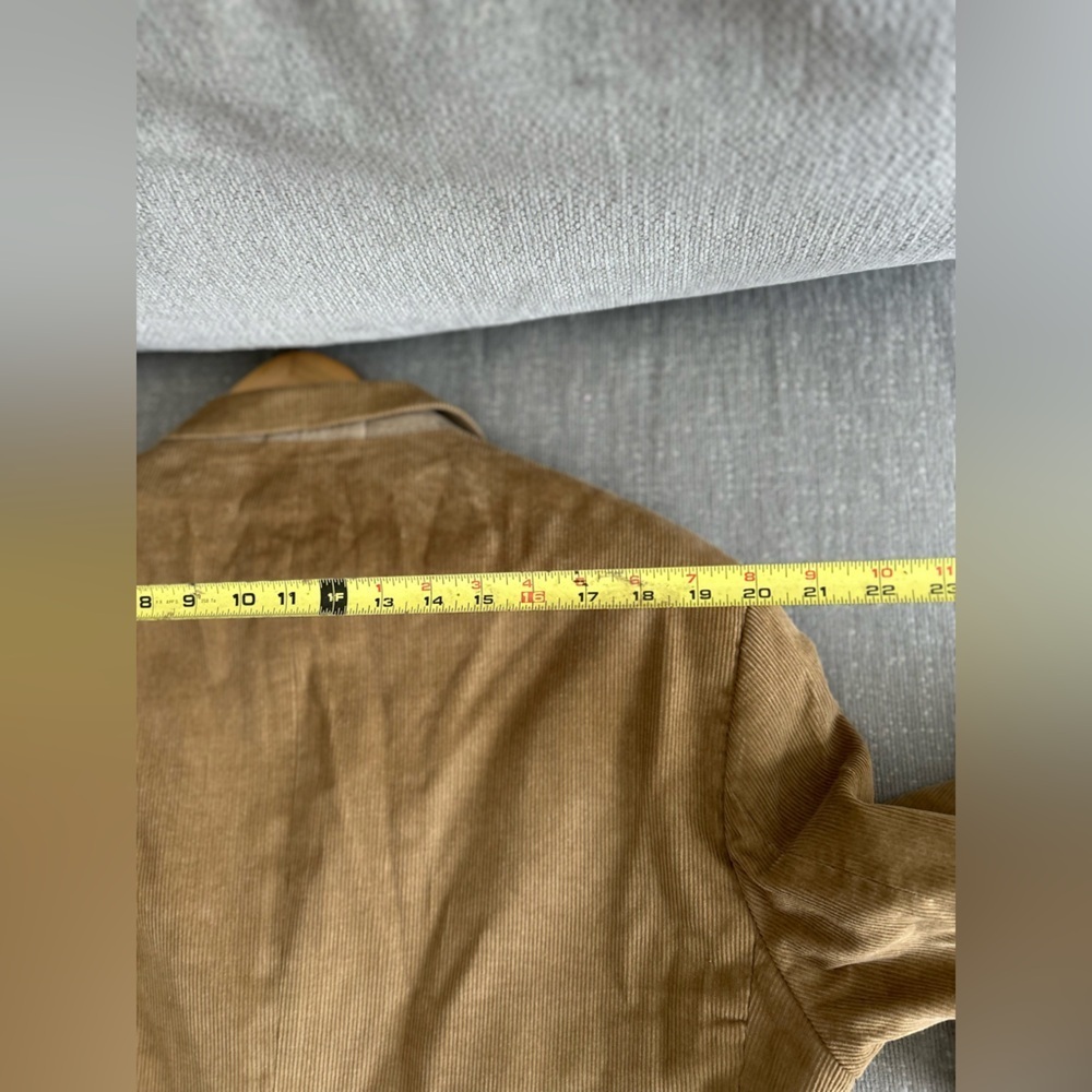 Vintage DOCKERS Blazer Preppy Old Money 44R Tan Corduroy Classiccore 90s - Picture 14 of 14